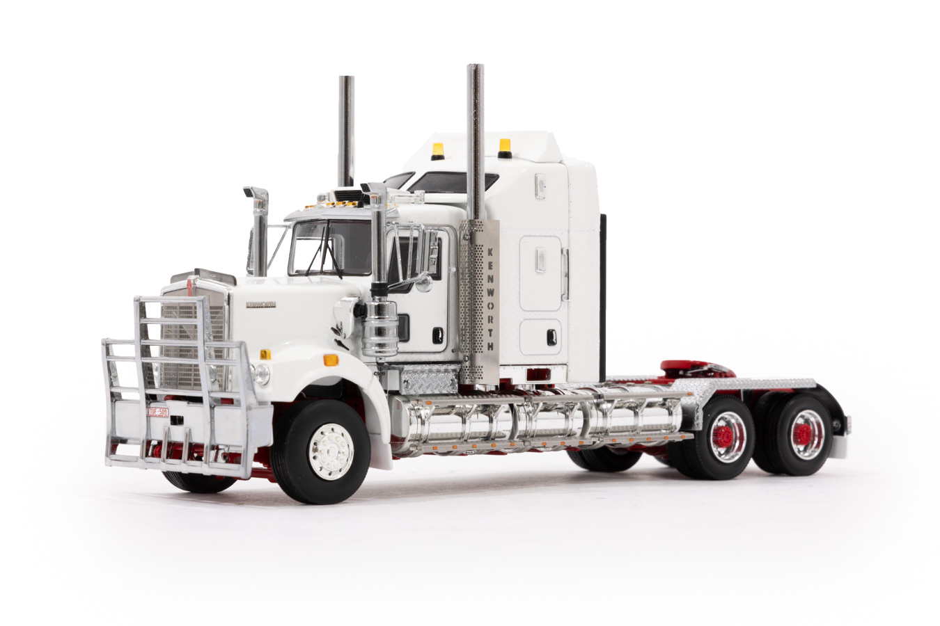 The Drake Group | Kenworth C509 Sleeper White Red